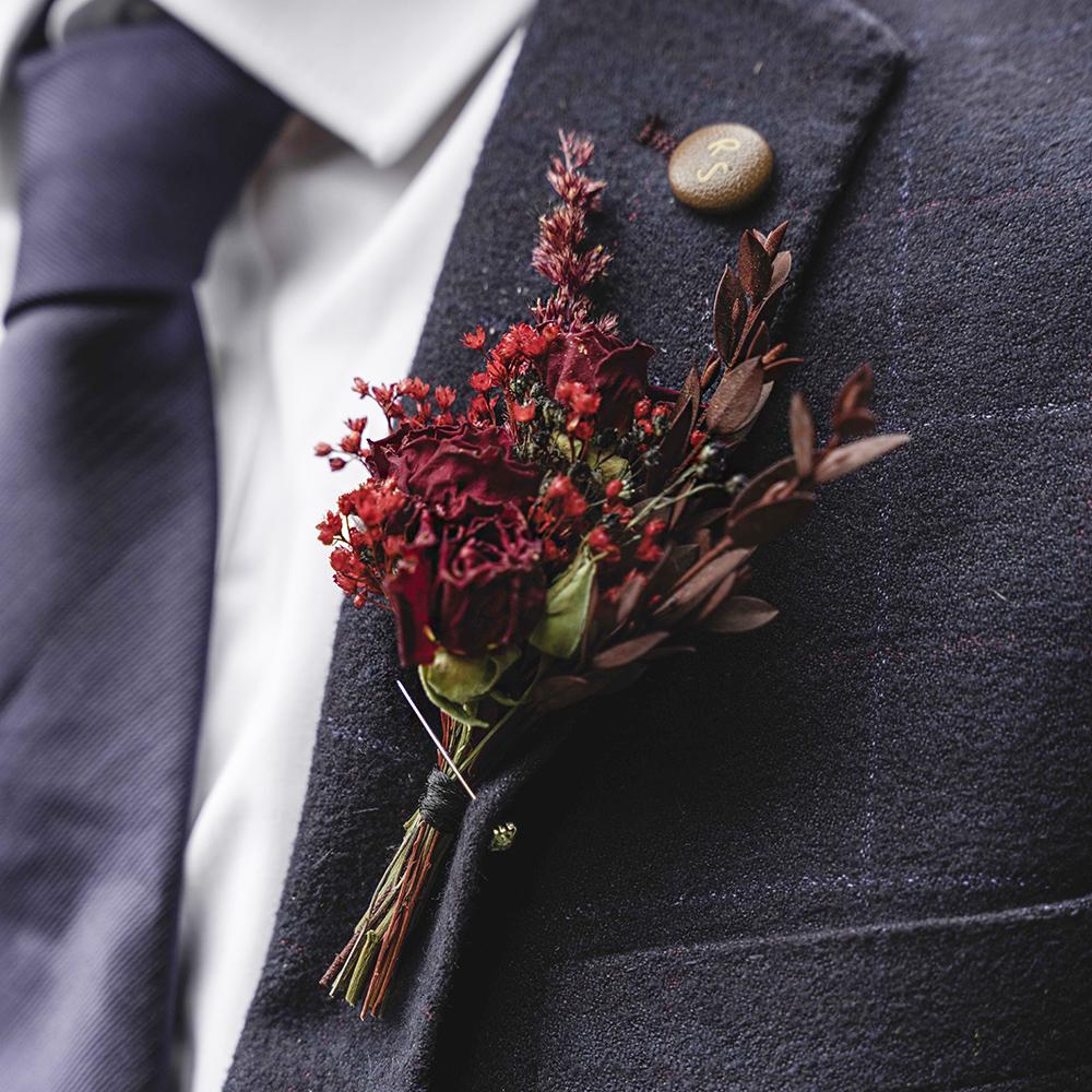 Our most Popular Mens' Wedding Flowers