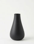 Noir Tapered Glass Bud Vase
