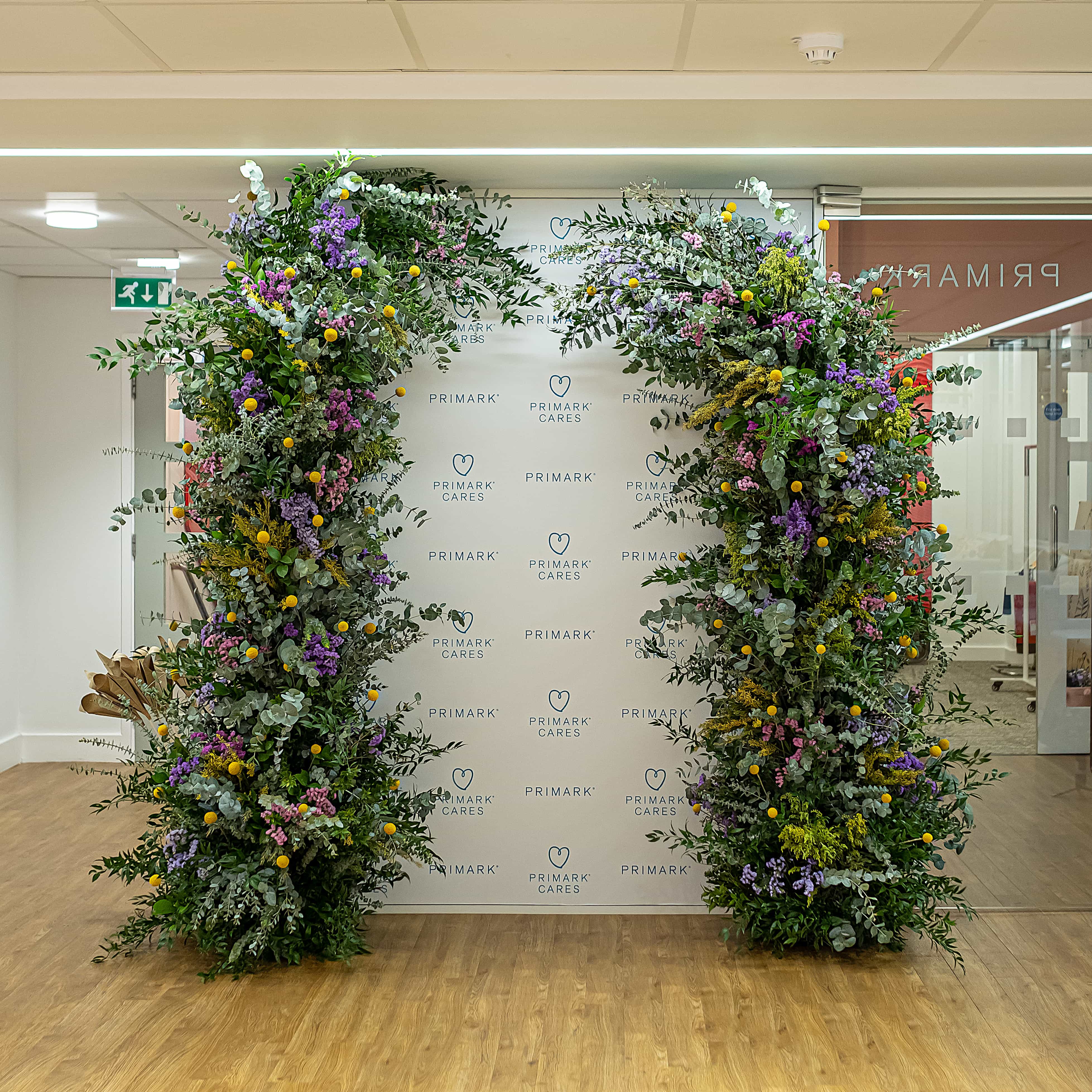 A bespoke floral arch created for Primark’s latest collection launch event, perfect for a wonderful picture moment.