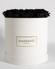Artful black roses also mean elegance and sophistication.