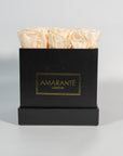 Charming champagne roses connoting excitement and celebration