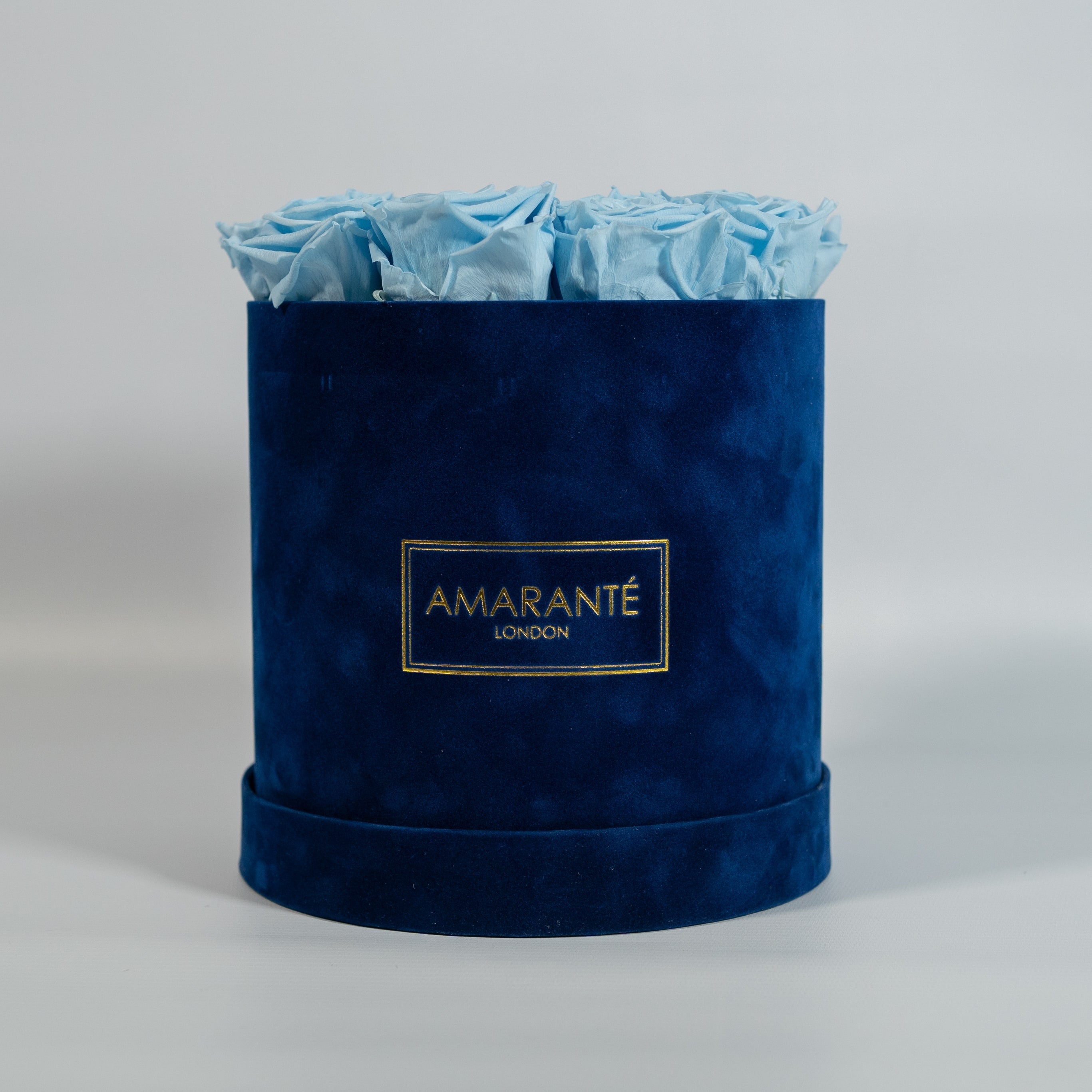 Elegant light blue Roses connoting protection, health  and healing.