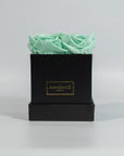 Enchanting mint green roses expressing nature and peace