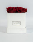 Dreamy wine red roses denoting courage and admiration