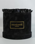 Monochromatic black Roses with black large box