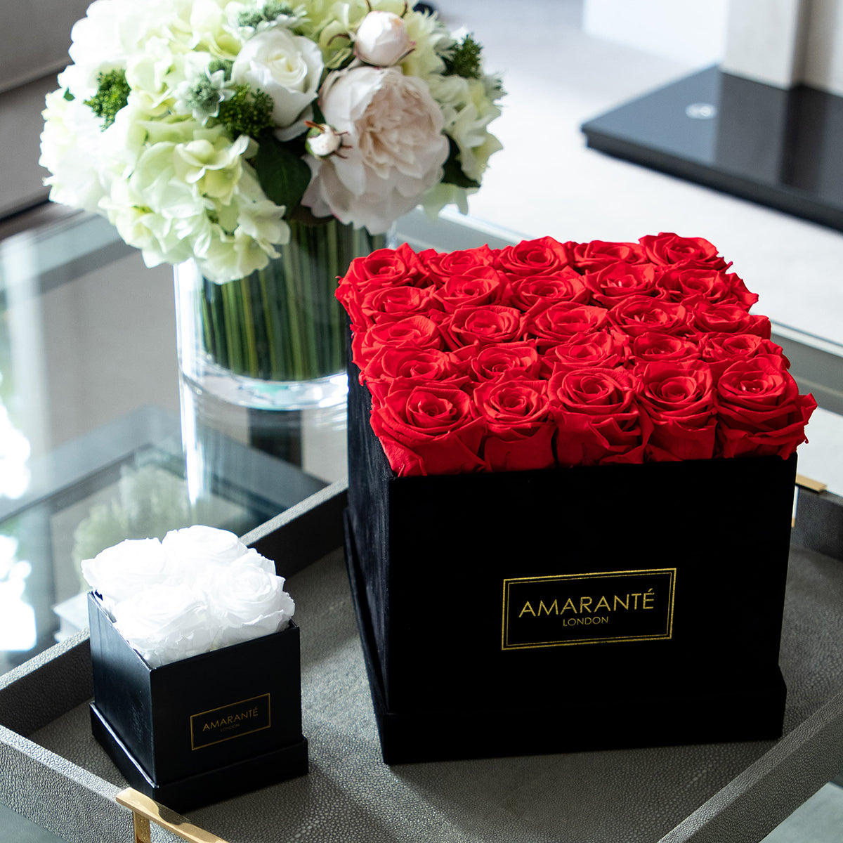 Infinity Roses Card The Most Luxury Eco Gifts to Express your Gratitude – Amarante London