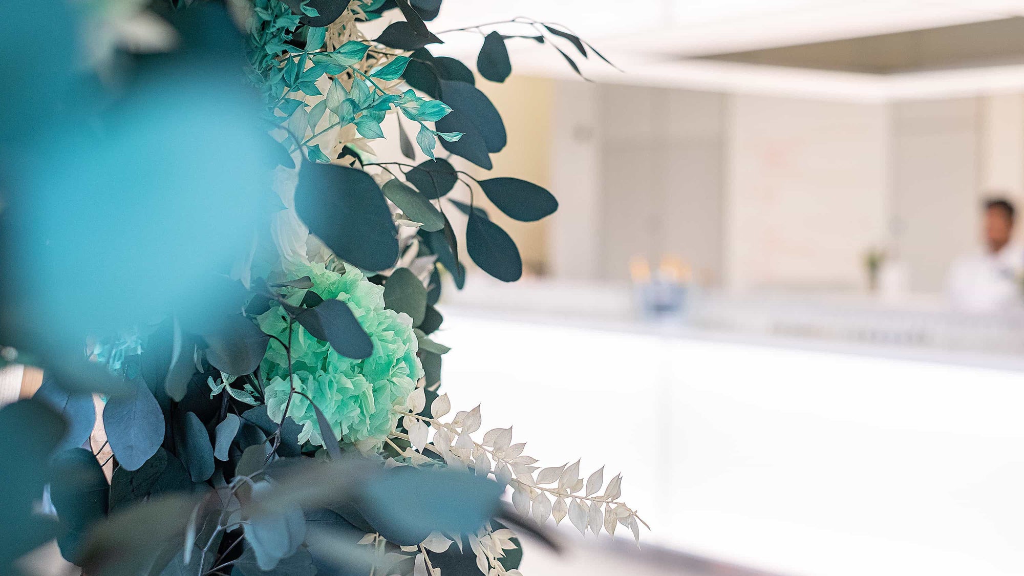 The Corporate Floral Installation for Here East's 10th Anniversary Celebration