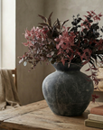 Onyx Grey Statement Vase