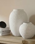 Harmony Tall Stone Ceramic Vase