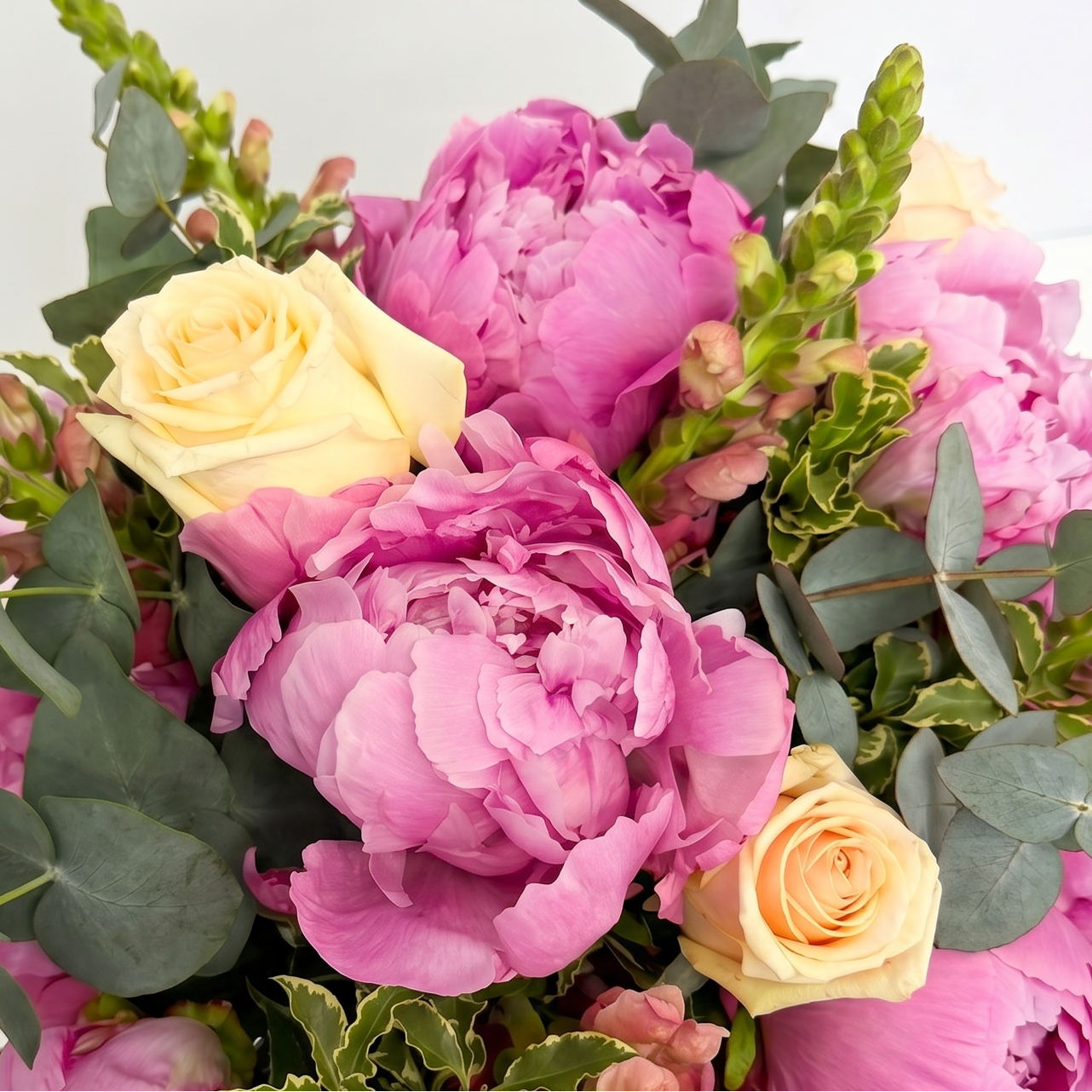 Andrea Pink Peony Bouquet