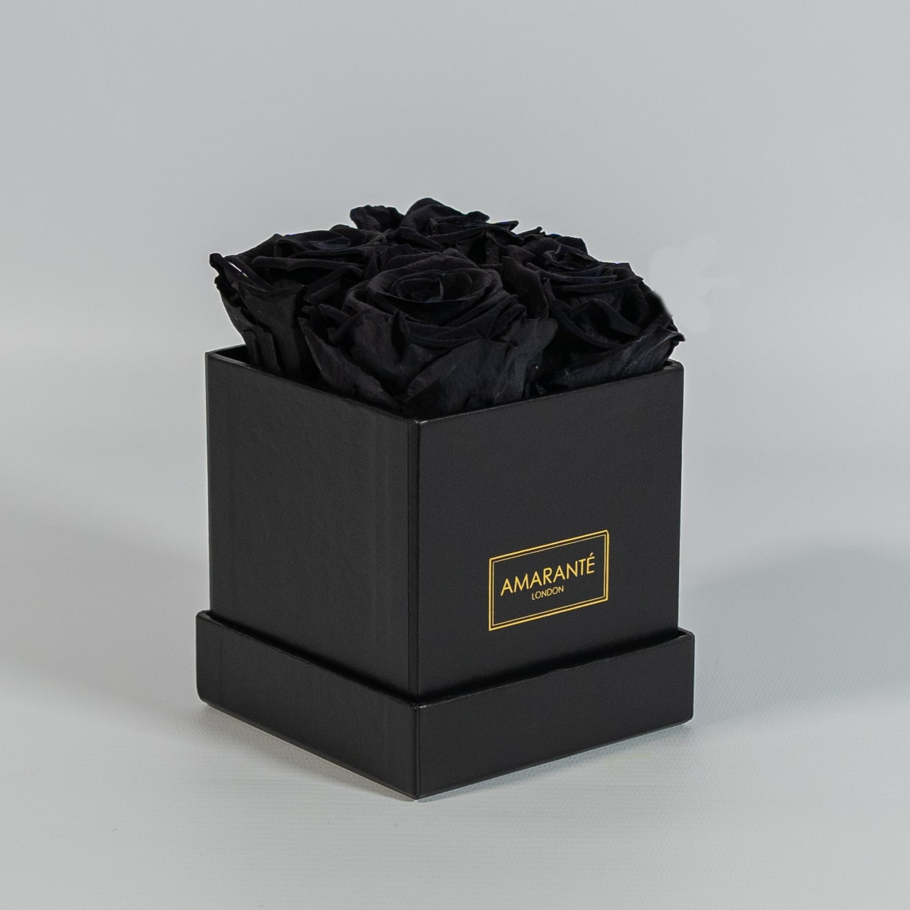 Bold black roses expressing luxury and elegance 