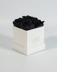 Exotic black roses implying luxury and elegance 