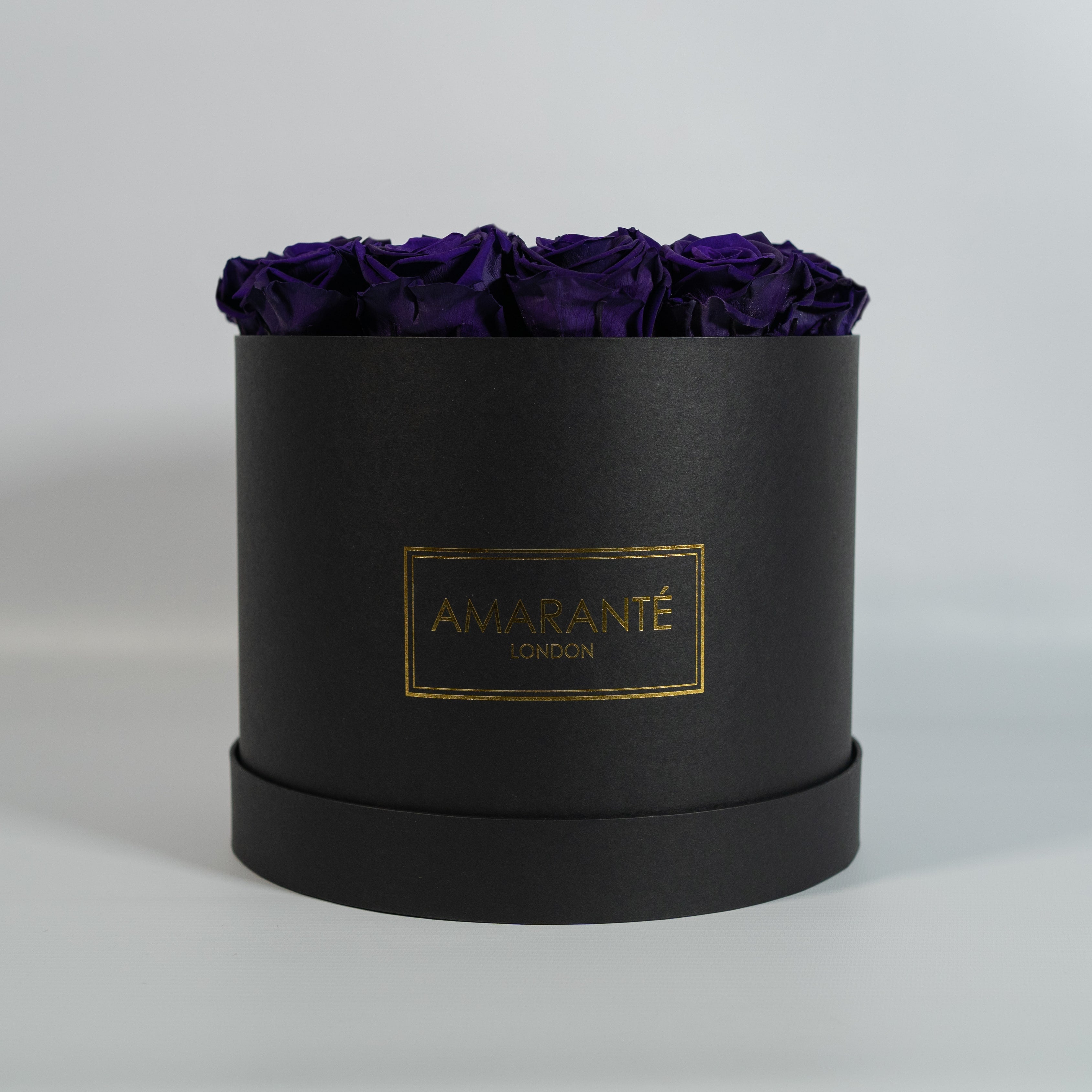 Captivating dark purple Roses for an older sibling, expressing wisdom, protection, and security. 