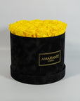 Joyful yellow Roses, ideal for expressing friendship, appreciation, and happiness. 