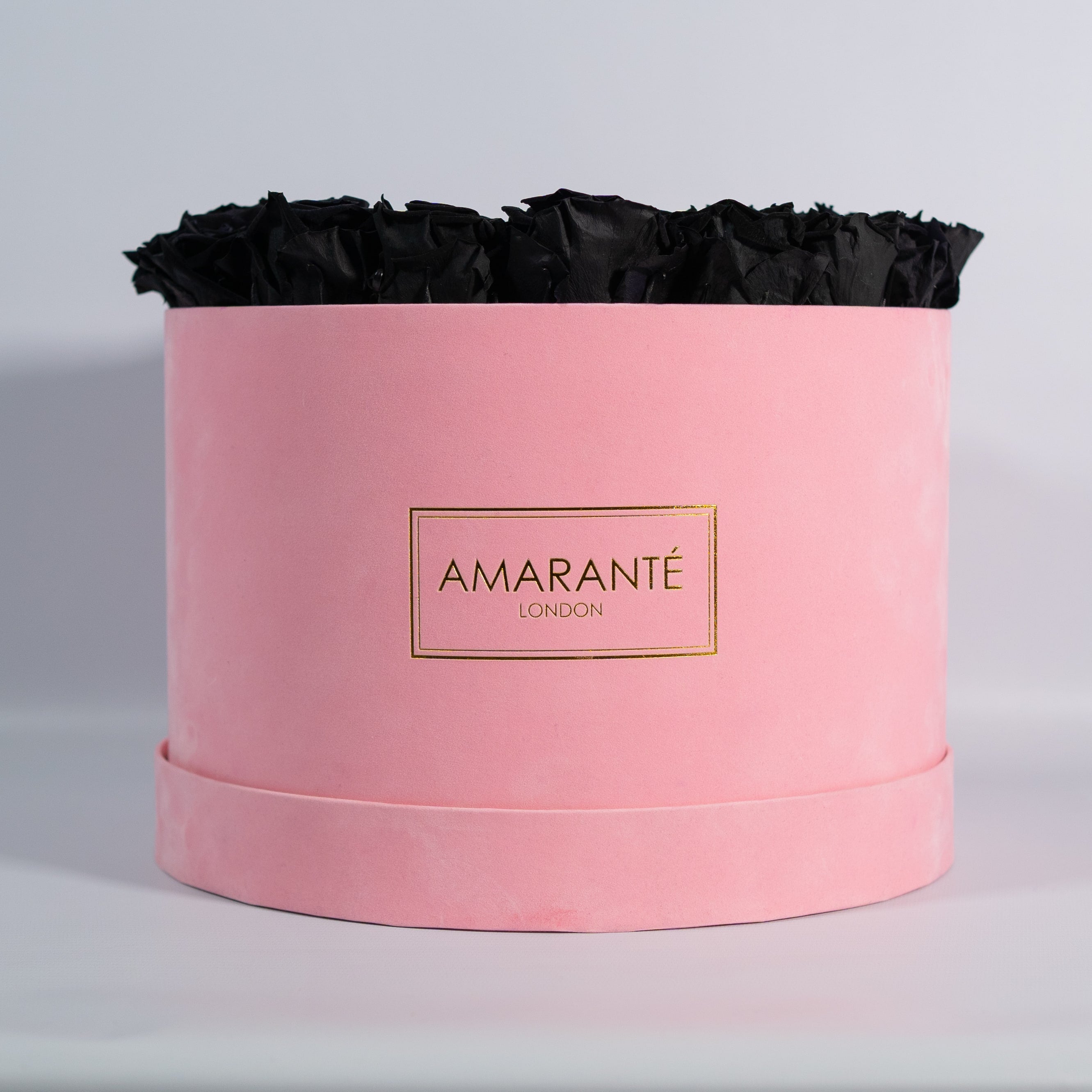 Aromatic black Roses symbolising mystery, class and authority. 