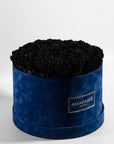 Magnificent black roses, ideal for a surprise gift, connoting authority, elegance, and mystery. 